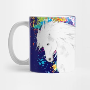 Horse Lovers Magical White Horse Mug